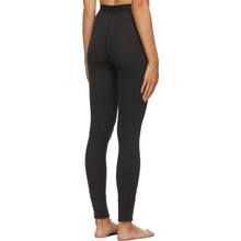 SKIMS Black Cotton Rib Leggings
