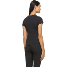 SKIMS Black Cotton T-Shirt