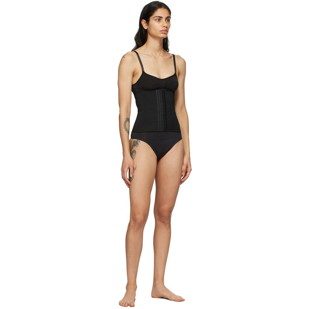 SKIMS Black Neoprene Waist Trainer