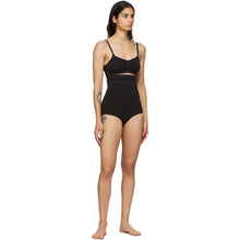 SKIMS Black Seamless Sculpting High Waist Briefs