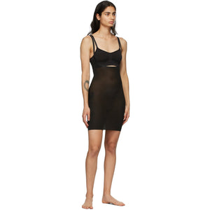 SKIMS Black Sheer Sculpt Slip