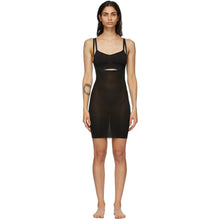 SKIMS Black Sheer Sculpt Slip - Skims Black Sheer Sculpt Sculpt Slip - kms 흑인 깎아 지른 sculpt slip.