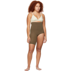 SKIMS Brown Seamless Sculpt Solution Shorts