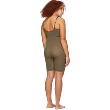 SKIMS Brown Seamless Sculpting Mid-Thigh Bodysuit