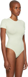 SKIMS Off-White Cotton 2.0 Jersey T-Shirt Bodysuit