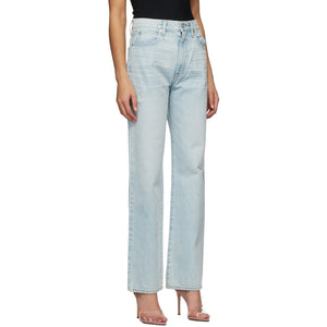 SLVRLAKE Blue London Straight Jeans