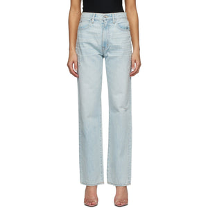 SLVRLAKE Blue London Straight Jeans - SLVRLAKE Blue London Jeans droite - SLVRLAKE 블루 런던 스트레이트 청바지