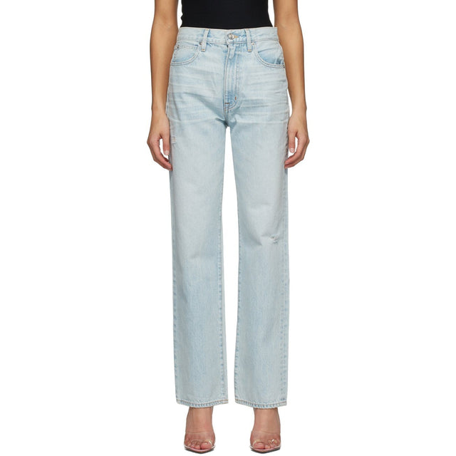 SLVRLAKE Blue London Straight Jeans - SLVRLAKE Blue London Jeans droite - SLVRLAKE 블루 런던 스트레이트 청바지