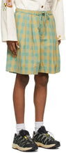 STORY mfg. Green Gingham Bridge Shorts