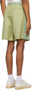 STORY mfg. Green Spiral Onda Shorts