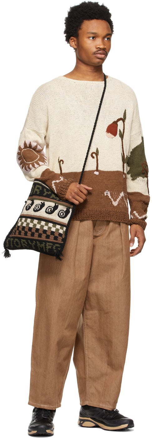STORY mfg. Multicolor Keeping Sweater