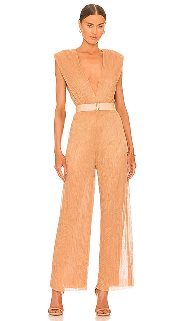 Sabina Musayev x REVOLVE Orin Jumpsuit in Orange Sabina Musayev x Revolve Orin Suit en orange Sabina Musayev X旋转Orin连身裤穿着橙色