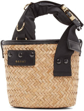 Sacai Beige Woven Micro Hybrid Marche Bag