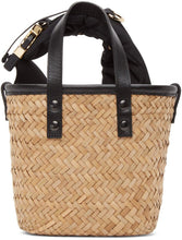 Sacai Beige Woven Micro Hybrid Marche Bag