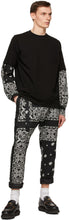 Sacai Black Archive Print Mix Trousers