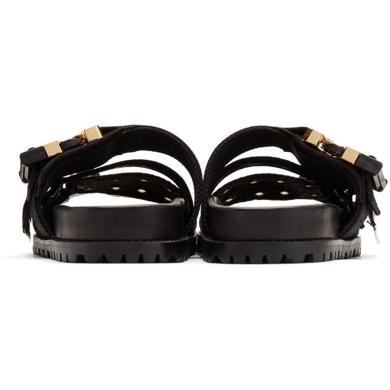 Sacai Black Belted Sandals – BlackSkinny