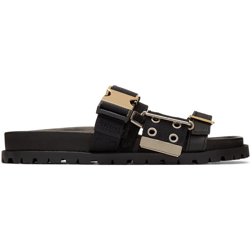 Sacai Black Belted Sandals – BlackSkinny