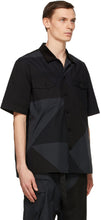 Sacai Black Hank Willis Thomas Edition Solid Mix Shirt
