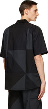 Sacai Black Hank Willis Thomas Edition Solid Mix Shirt