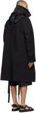 Sacai Black Oxford Coat