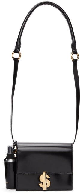 Sacai Black Spray Bottle S Satchel Bag - Sacoche de sacoche Sacai Black Spray Bottle - Sacai Black Spray Bottle S Satchel Bag.