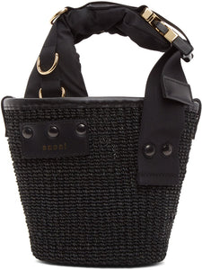 Sacai Black Woven Micro Hybrid Marche Bag – BlackSkinny