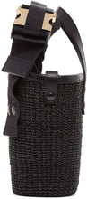 Sacai Black Woven Micro Hybrid Marche Bag