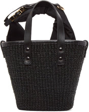Sacai Black Woven Micro Hybrid Marche Bag