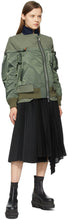 Sacai Khaki Blazer Bomber Jacket