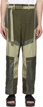 Sacai Khaki Cotton-Blend Cargo Pants - Pantalon de cargaison en coton-mélange de coton Sacai Kaki - Sacai Khaki Cotton-Blend Cargo Pants.