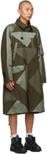 Sacai Khaki Hank Willis Edition Solid Mix Thomas Coat