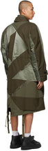 Sacai Khaki Hank Willis Edition Solid Mix Thomas Coat