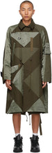 Sacai Khaki Hank Willis Edition Solid Mix Thomas Coat - Sacai Khaki Hank Willis Edition Solid Mix Thomas Coat - Sacai Khaki Hank Willis Edition Solid Mix Thomas Coat.