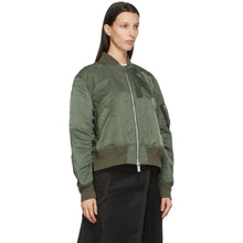 Sacai Khaki MA-1 Bomber Jacket