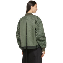 Sacai Khaki MA-1 Bomber Jacket