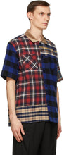 Sacai Multicolor Flannel Plaid Mix Shirt