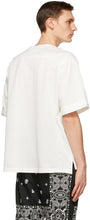 Sacai White Cotton Pullover T-Shirt