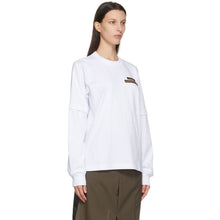 Sacai White Hank Willis Thomas Edition Graphic Long Sleeve T-Shirt