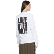Sacai White Hank Willis Thomas Edition Graphic Long Sleeve T-Shirt