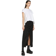Sacai White Lace Star Drape T-Shirt