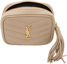 Saint Laurent Beige Baby Lou Chain Bag