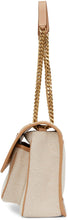 Saint Laurent Beige Canvas Medium Niki Bag