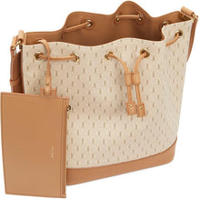 Saint Laurent Beige 'Le Monogramme' Bucket Bag