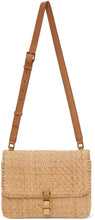 Saint Laurent Beige Wicker CarrÃ© Satchel Bag - Sac SAINT LAURENT BEIGE OUGER CARÉLEL SAC - 세인트 라이 렌트 베이지 위커 카를 © Satchel Bag.