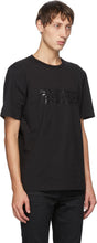 Saint Laurent Black Bauhaus Logo T-Shirt