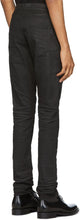 Saint Laurent Black Coated Skinny Jeans