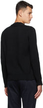 Saint Laurent Black Distressed Sweater