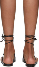 Saint Laurent Black Gia Sandals