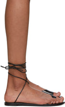 Saint Laurent Black Gia Sandals - Sandals Saint Laurent Black Gia Sandales - 세인트 로트 블랙 Gia 샌들