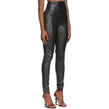 Saint Laurent Black Latex Leggings